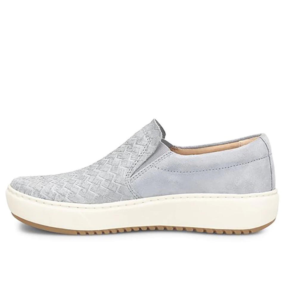 NWT Söfft Watney Chambray Slate Slide-on Sneaker - Picture 4 of 15